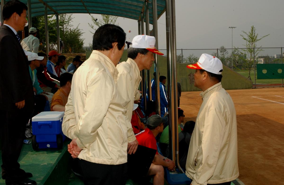 도민 체육대회 선수단 격려