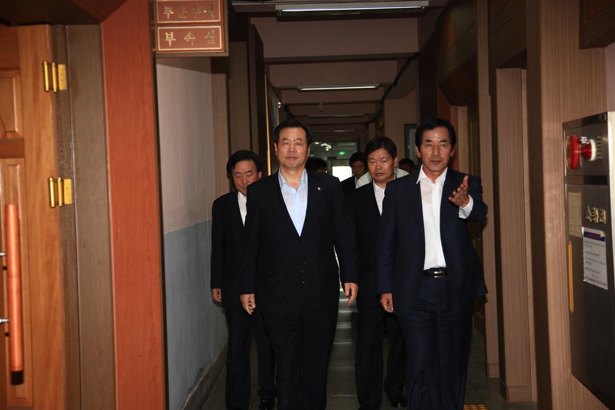 국회의원초청 군정현안 보고회