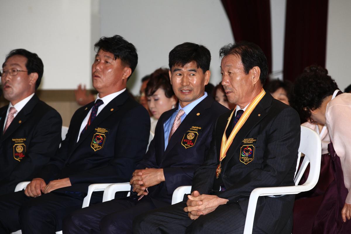 합천 국제로타리클럽 3590지구 회장 및 임원 이,취임식