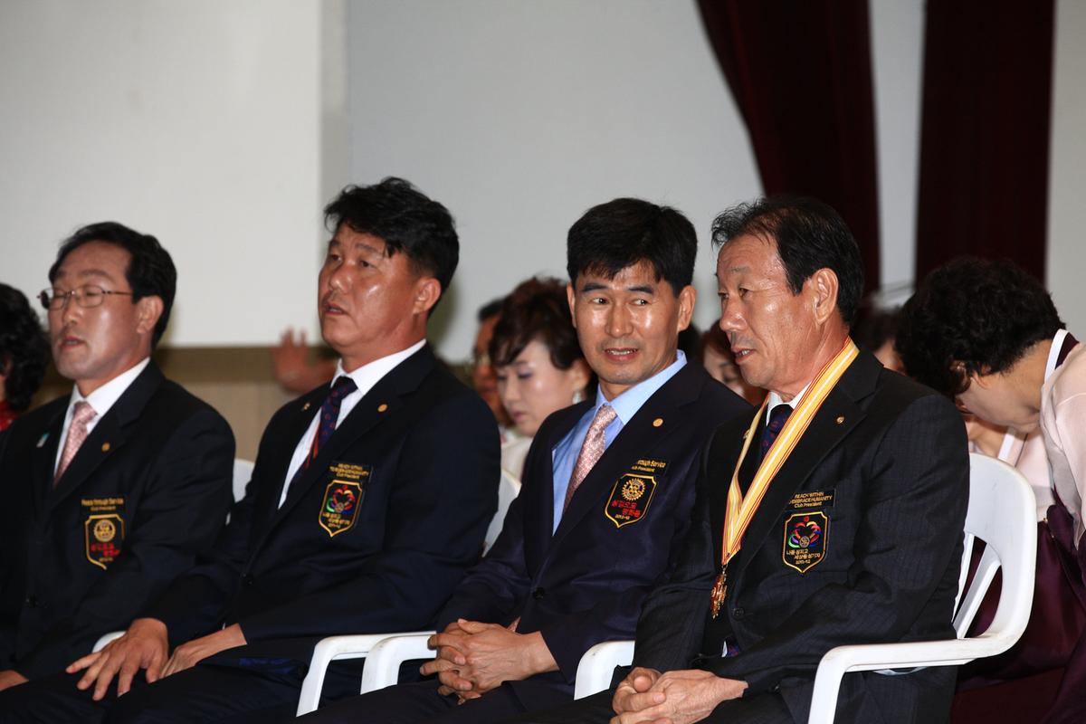 합천 국제로타리클럽 3590지구 회장 및 임원 이,취임식