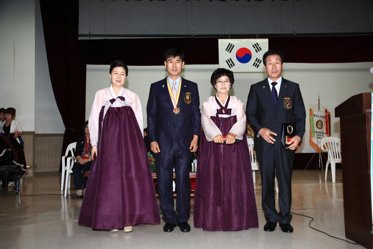 합천 국제로타리클럽 3590지구 회장 및 임원 이,취임식