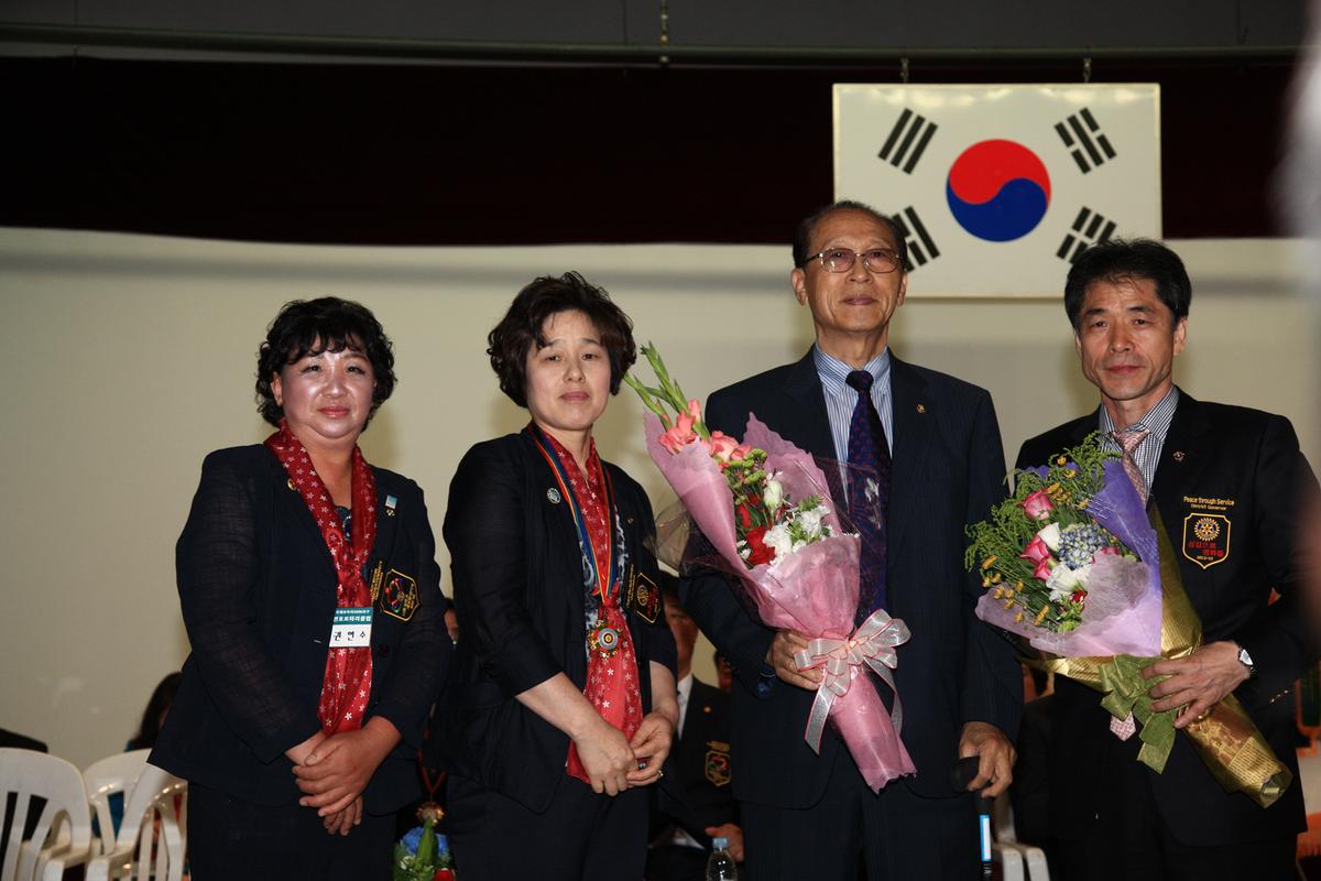 합천 국제로타리클럽 3590지구 회장 및 임원 이,취임식