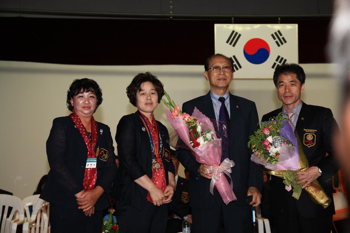 합천 국제로타리클럽 3590지구 회장 및 임원 이,취임식