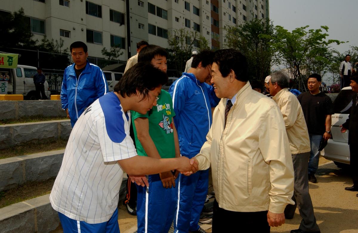 제44회 도민체육대회 선수단 격려