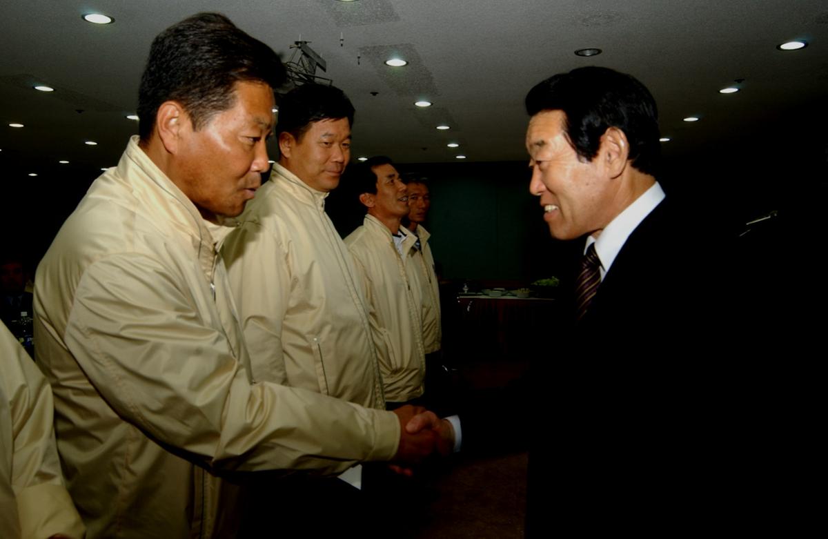 제44회 도민체육대회 합천군 선수단 격려