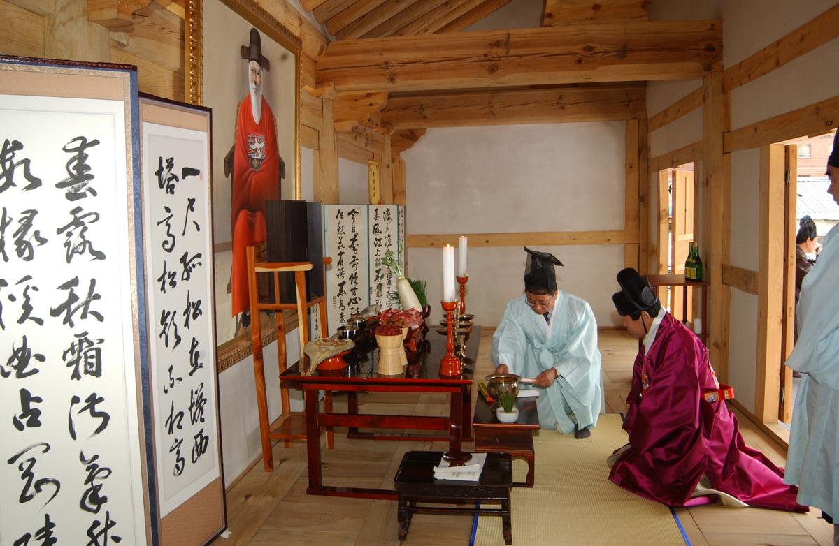 래암정인홍선생 제래행사