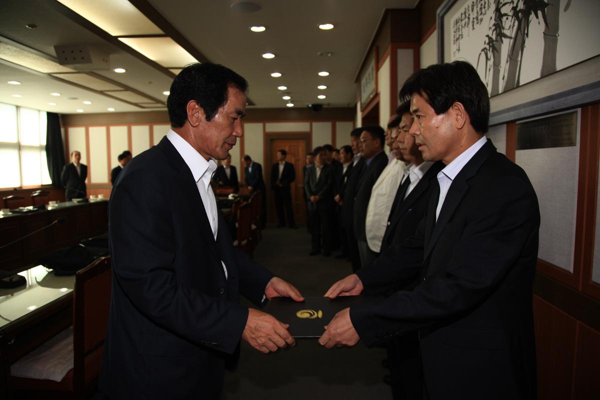 2012년7월16일 임명식