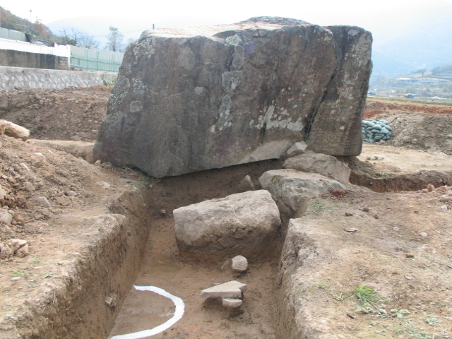 합천 학리 지석묘 시굴조사4