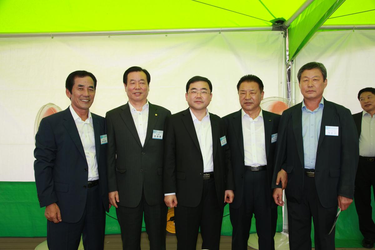 합천댐 수상태양광 상용모델 발전개시 기념식