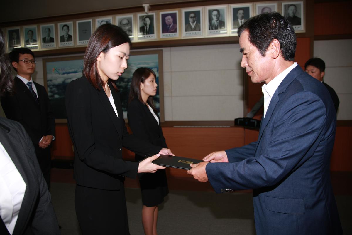 2012년 8월10일 임명식