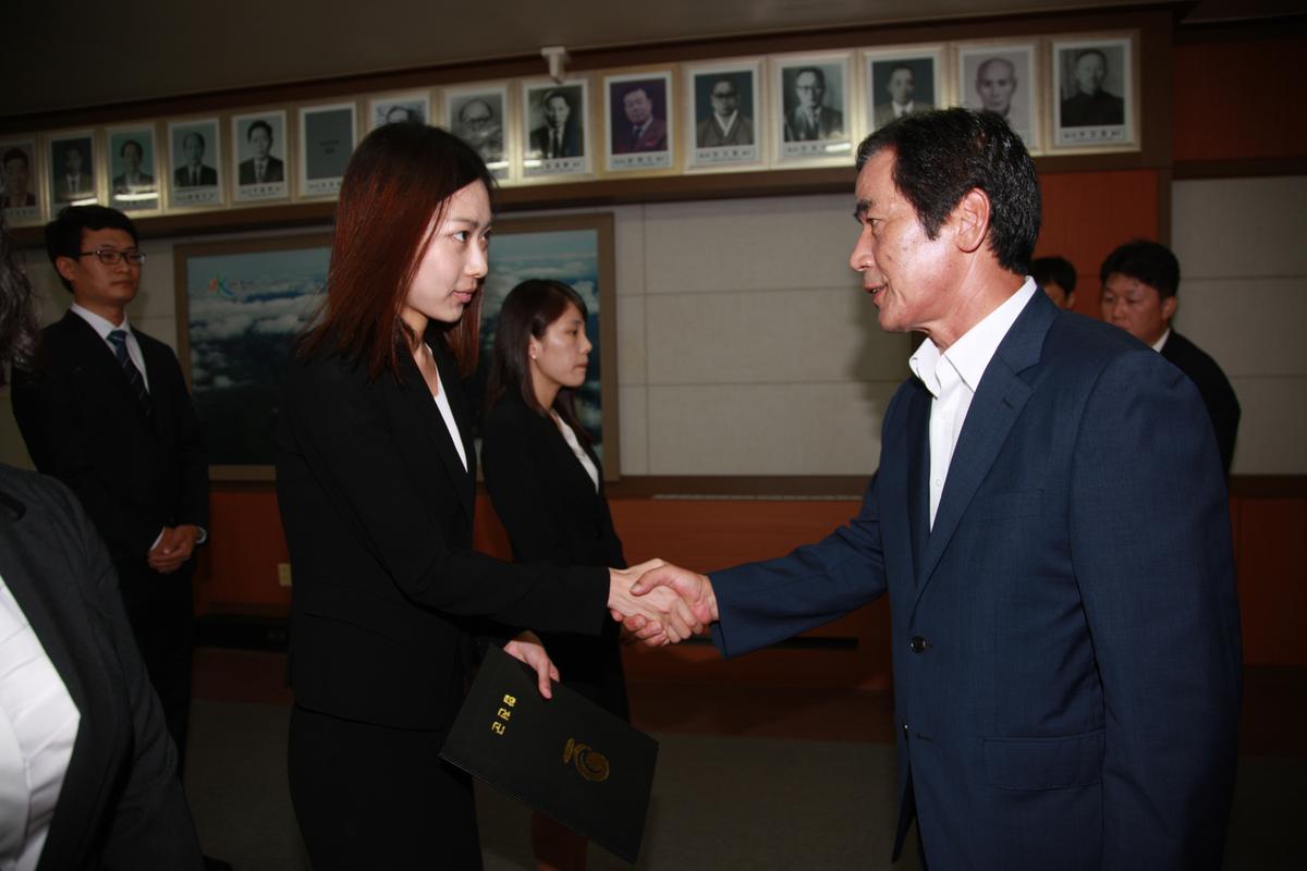 2012년 8월10일 임명식