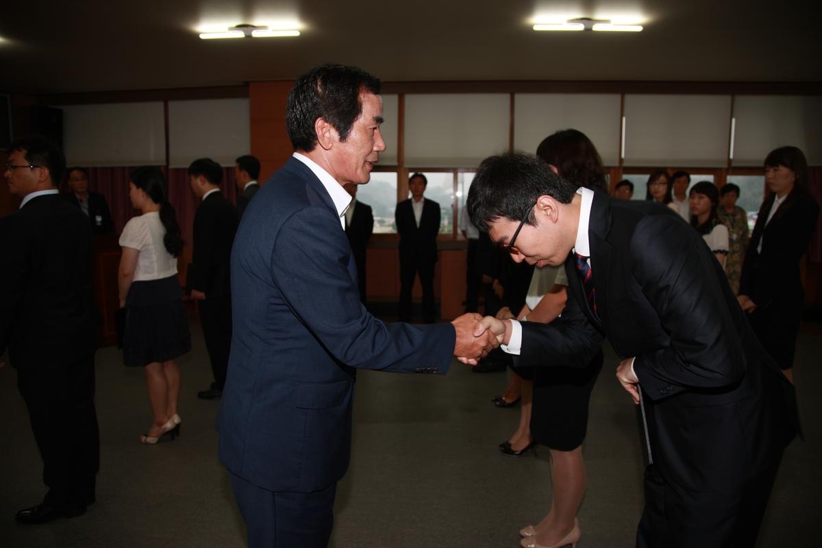 2012년 8월13일 임명식