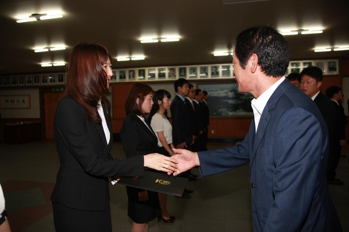2012년 8월13일 임명식