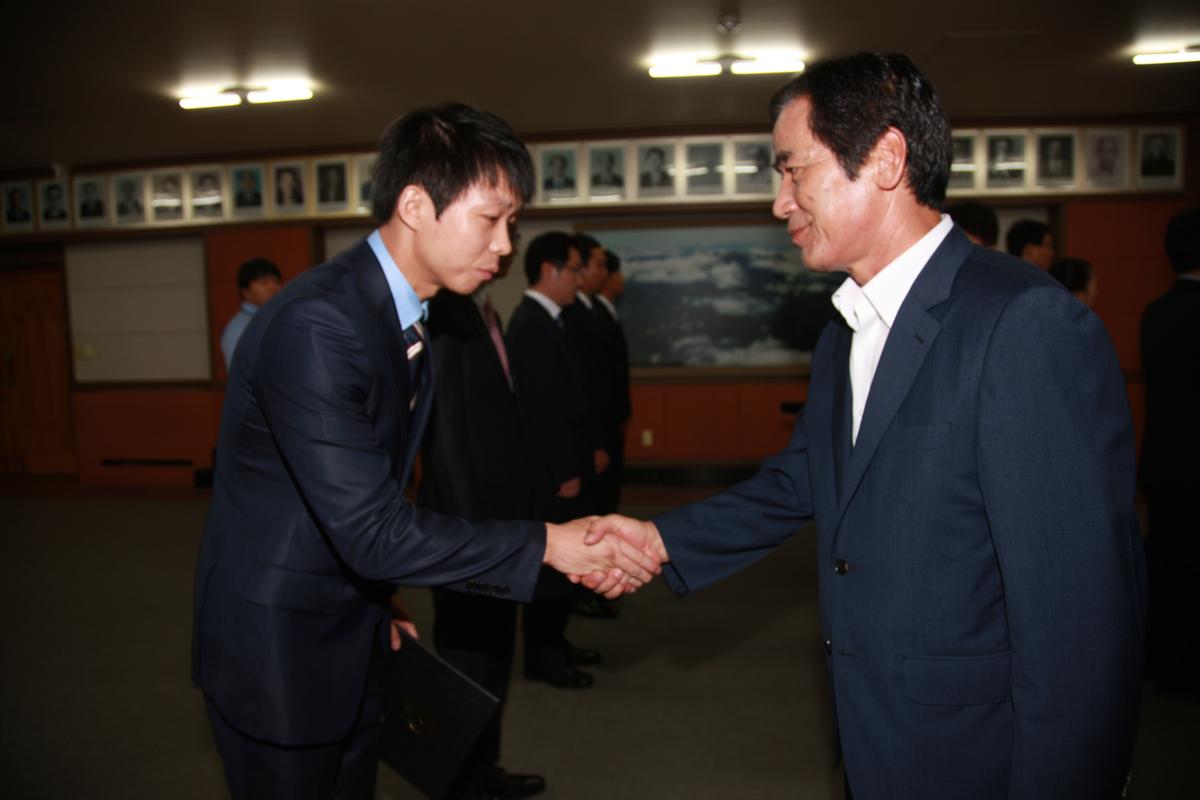 2012년 8월13일 임명식