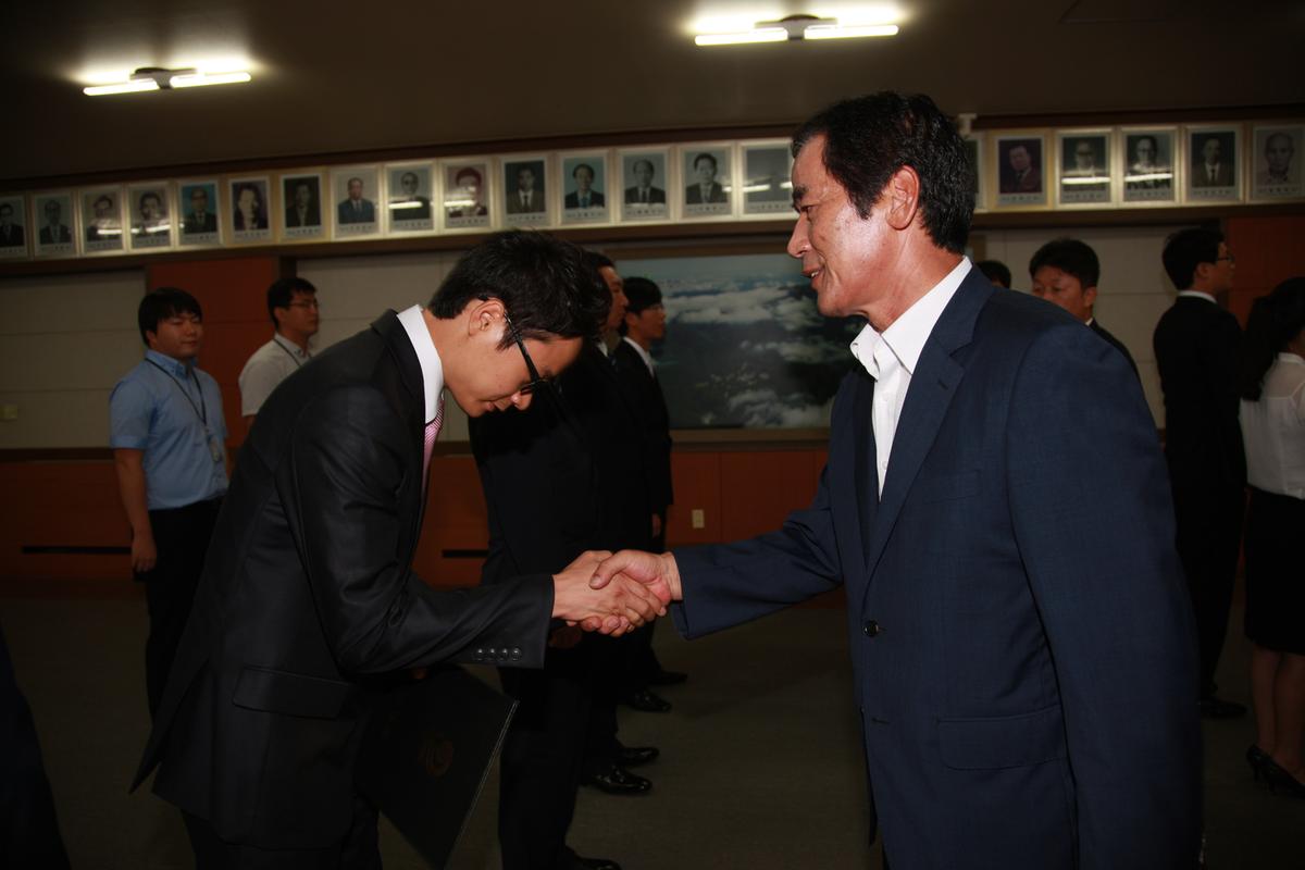 2012년 8월13일 임명식