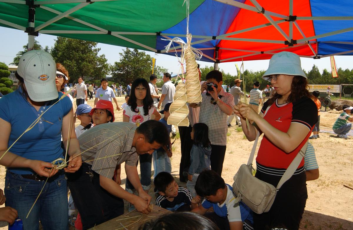 2005년 우리밀 밀사리 문화체험