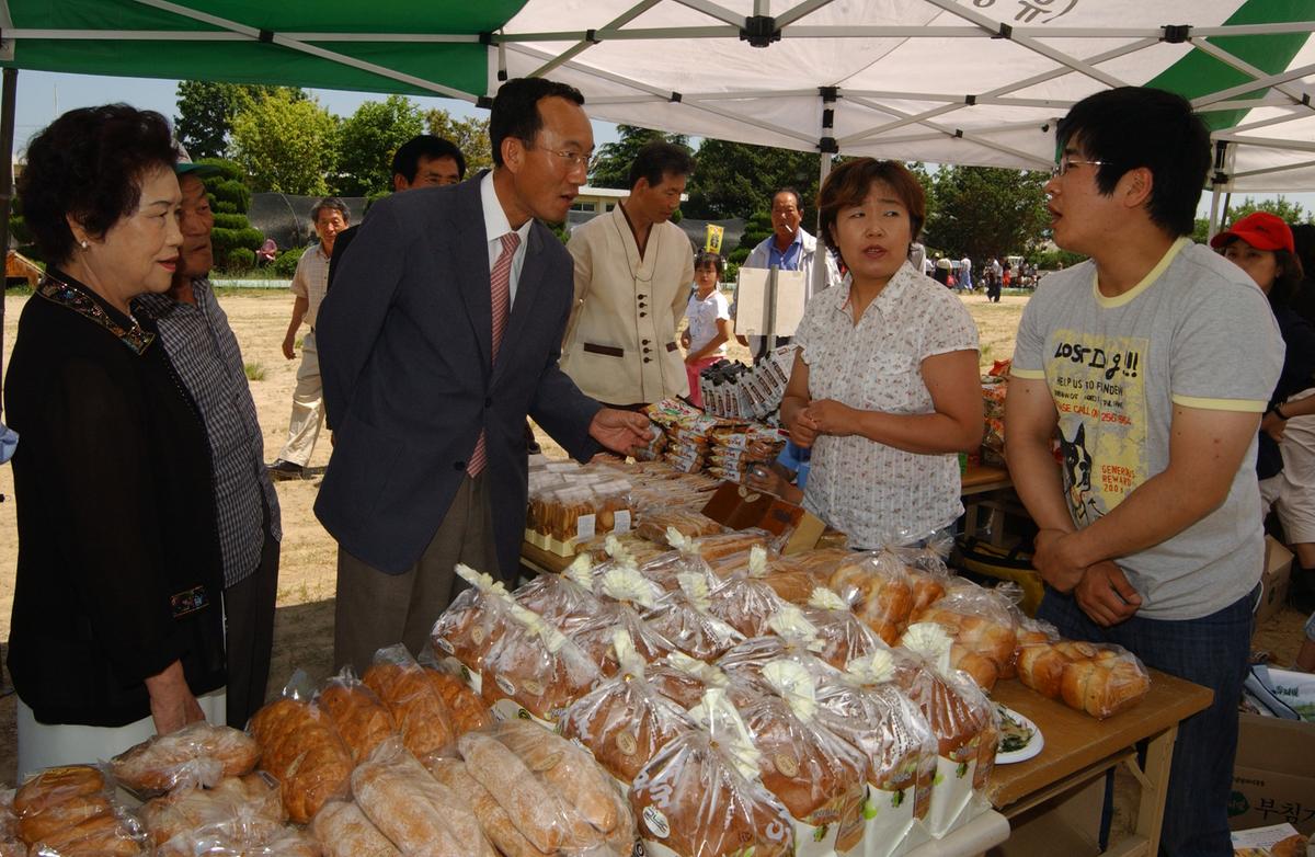 2005년 우리밀 밀사리 문화체험