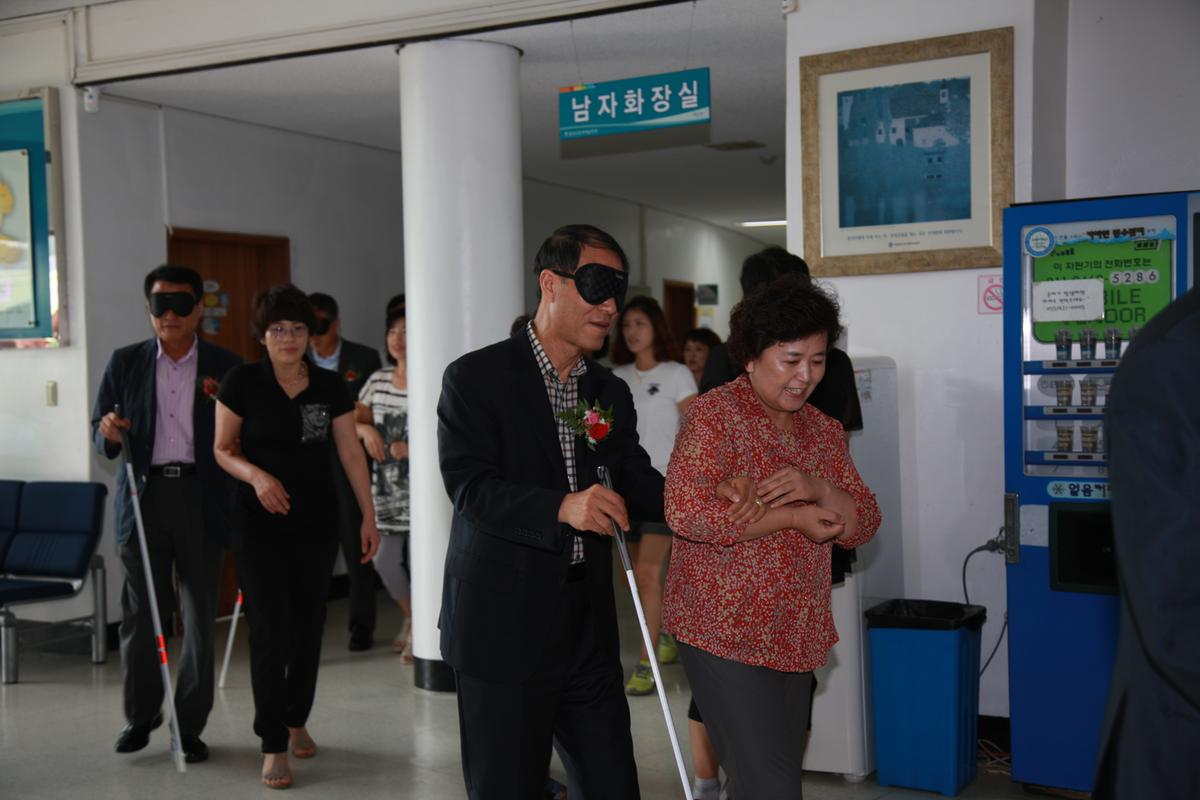 2012 합천군 시각장애인 하계수련대회