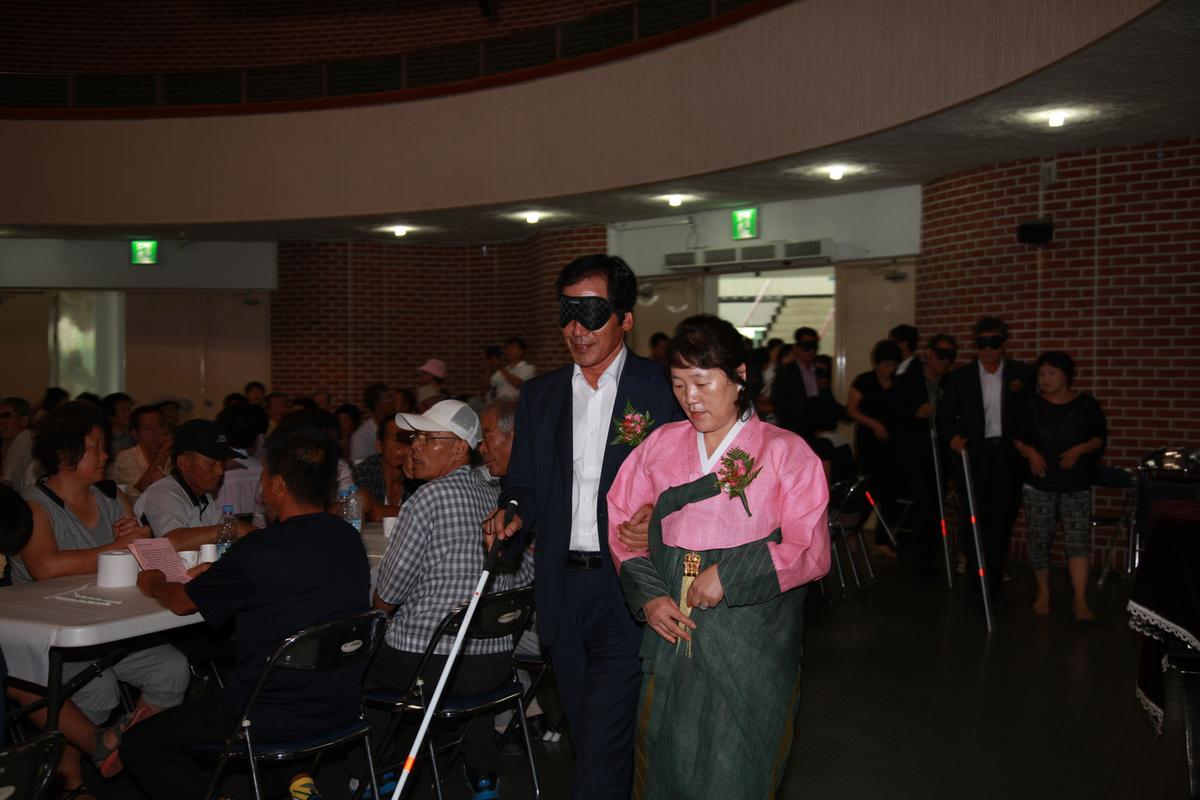 2012 합천군 시각장애인 하계수련대회