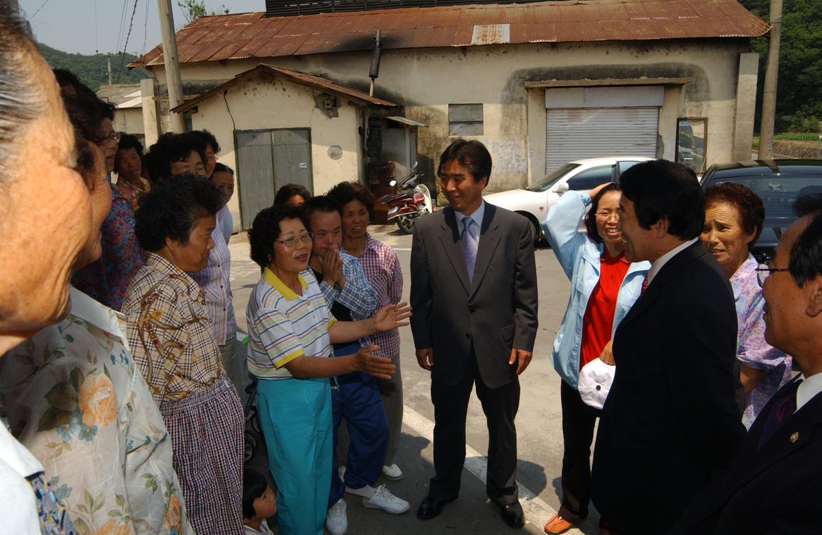 삼가동리 주민 방문 및 인평마을 할머니 경로당 준공식