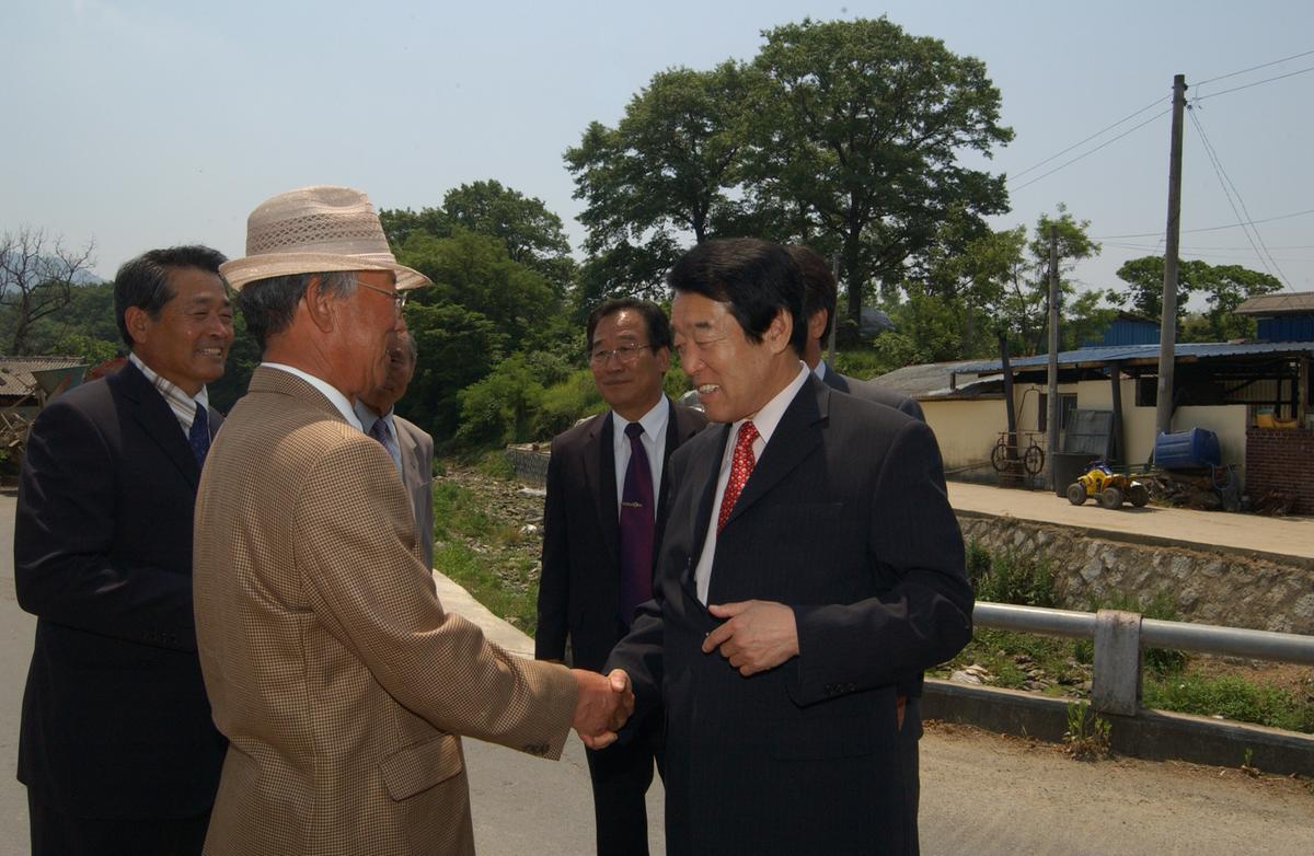 삼가동리 주민 방문 및 인평마을 할머니 경로당 준공식