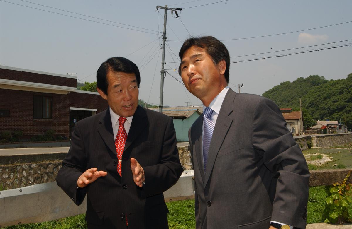 삼가동리 주민 방문 및 인평마을 할머니 경로당 준공식