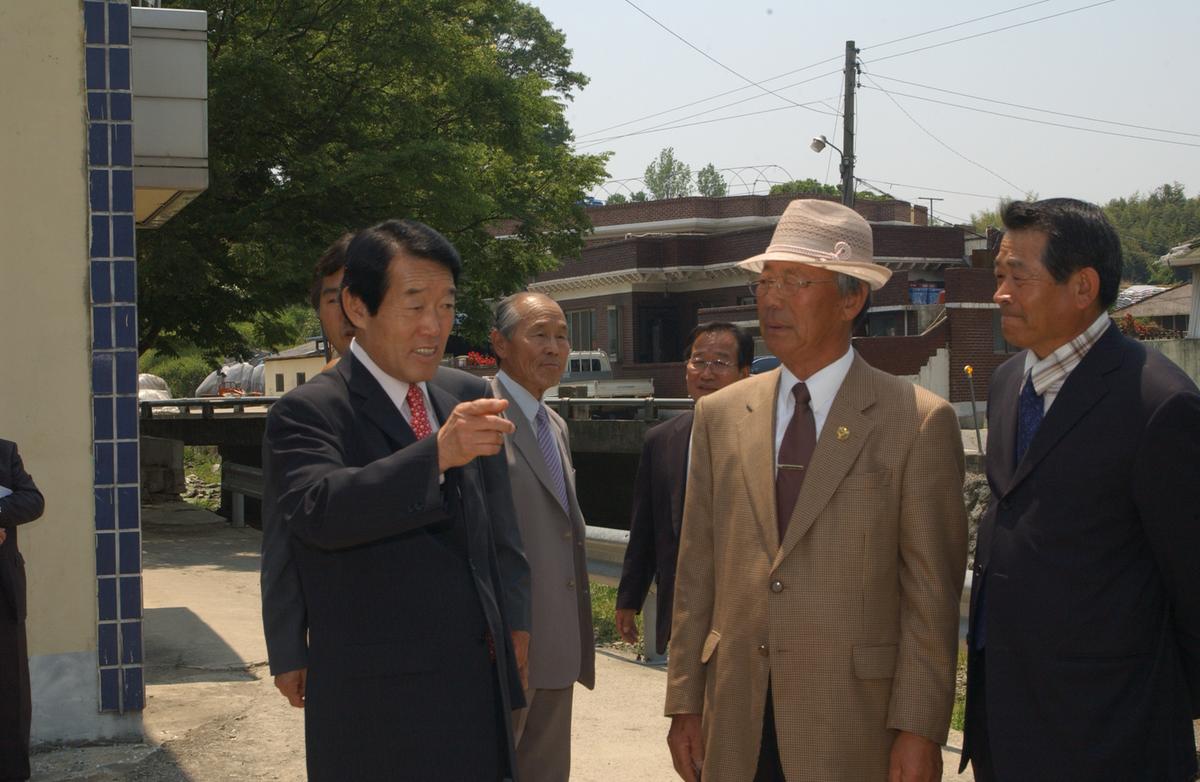 삼가동리 주민 방문 및 인평마을 할머니 경로당 준공식