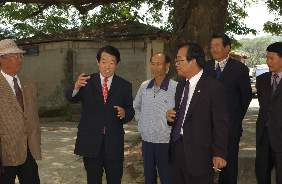 삼가동리 주민 방문 및 인평마을 할머니 경로당 준공식