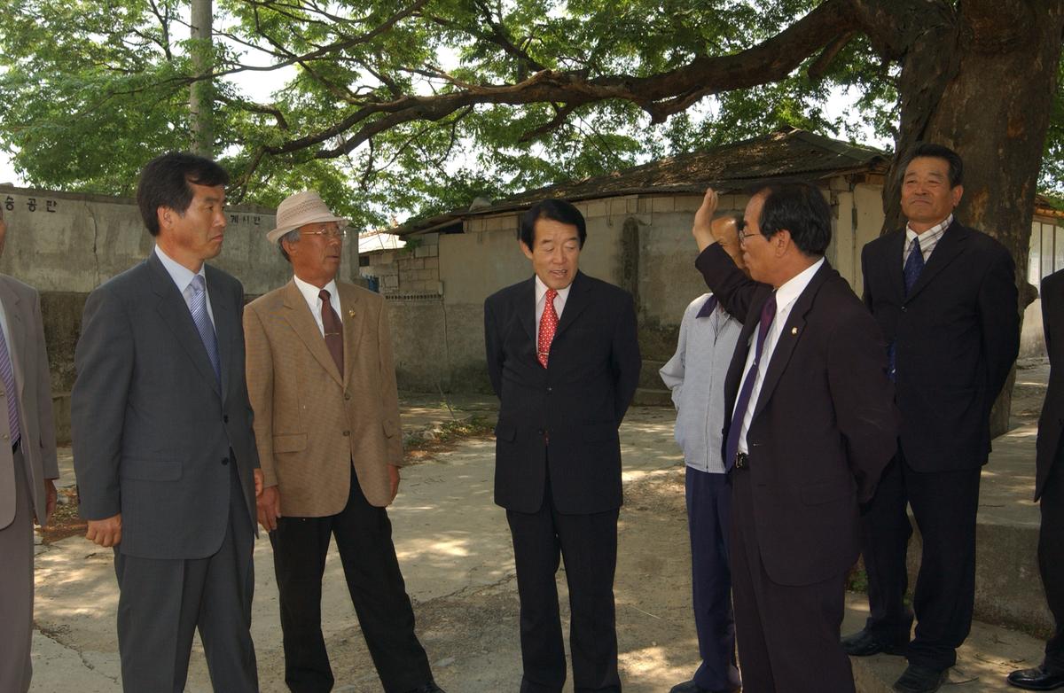 삼가동리 주민 방문 및 인평마을 할머니 경로당 준공식