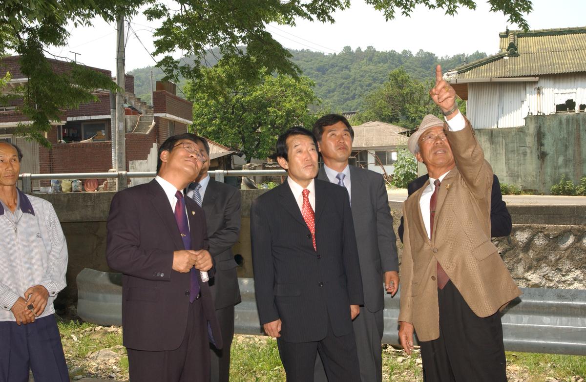 삼가동리 주민 방문 및 인평마을 할머니 경로당 준공식