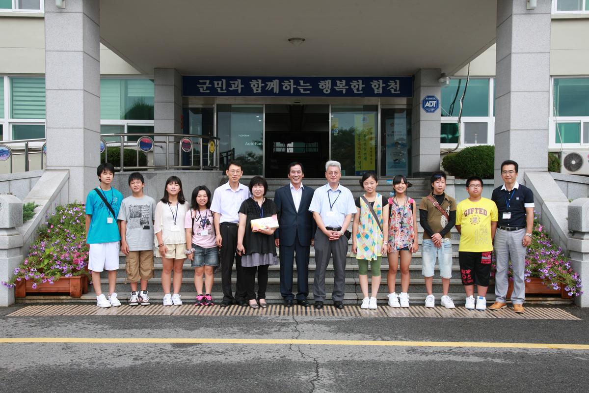 2012년8월22일 군청방문