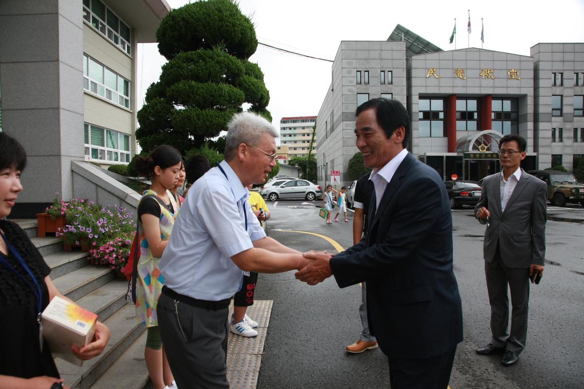 2012년8월22일 군청방문