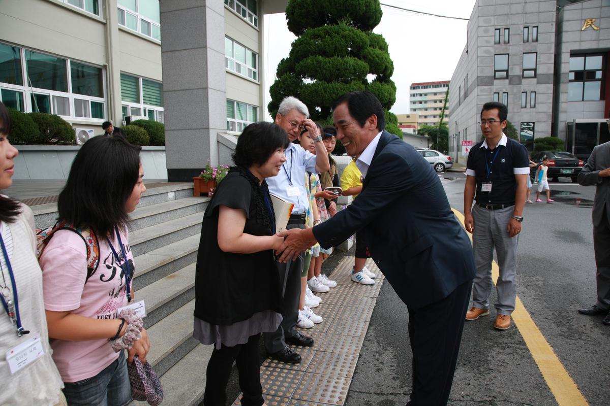2012년8월22일 군청방문