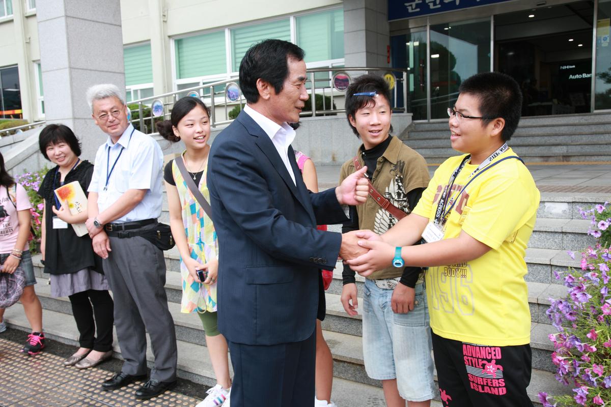 2012년8월22일 군청방문