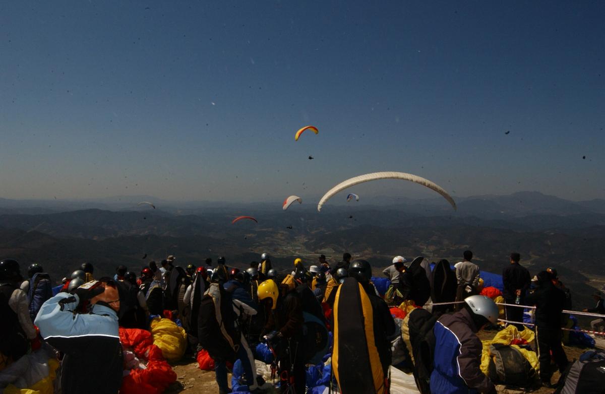 제4회 경상남도지사배 전국 패러글라이딩대회