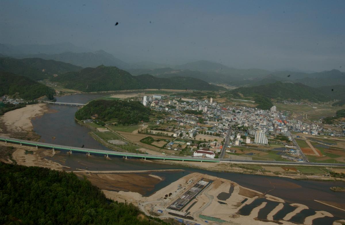 합천 항공사진