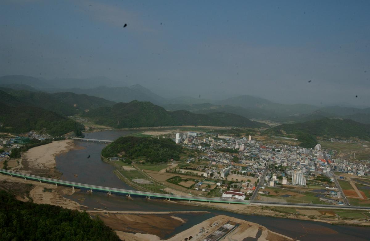 합천 항공사진
