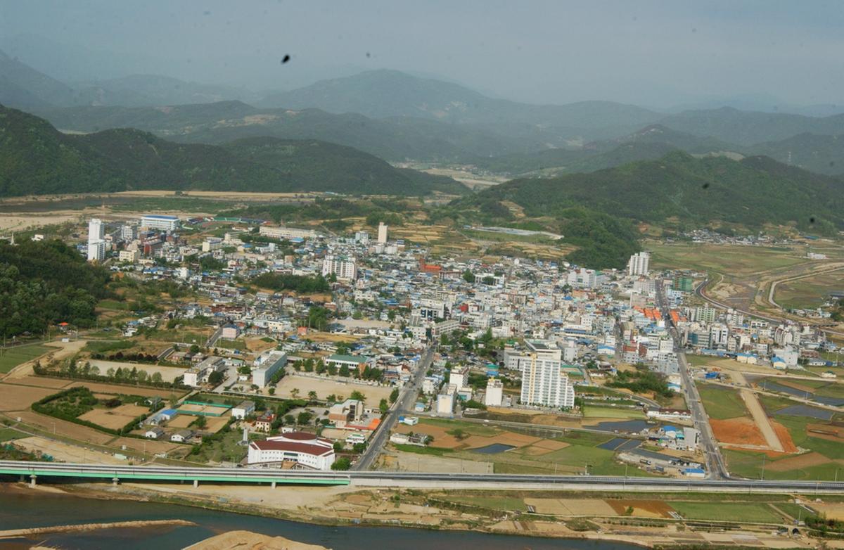합천 항공사진