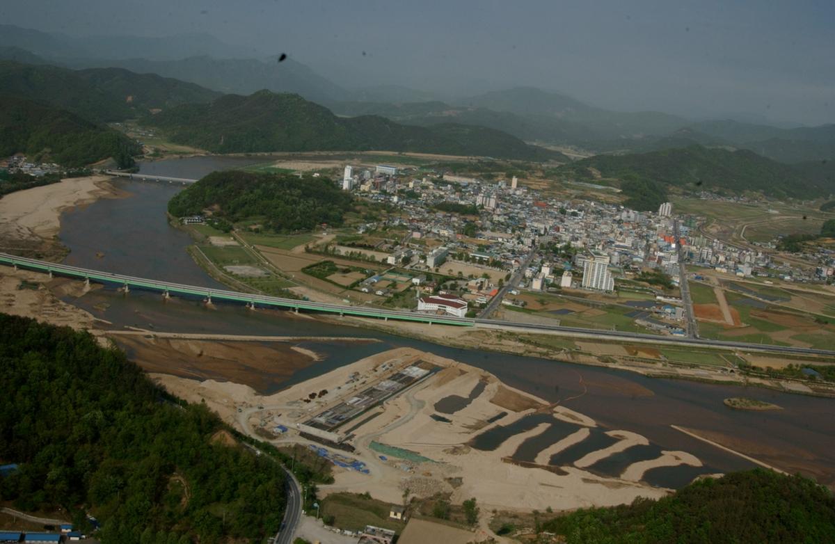 합천 항공사진
