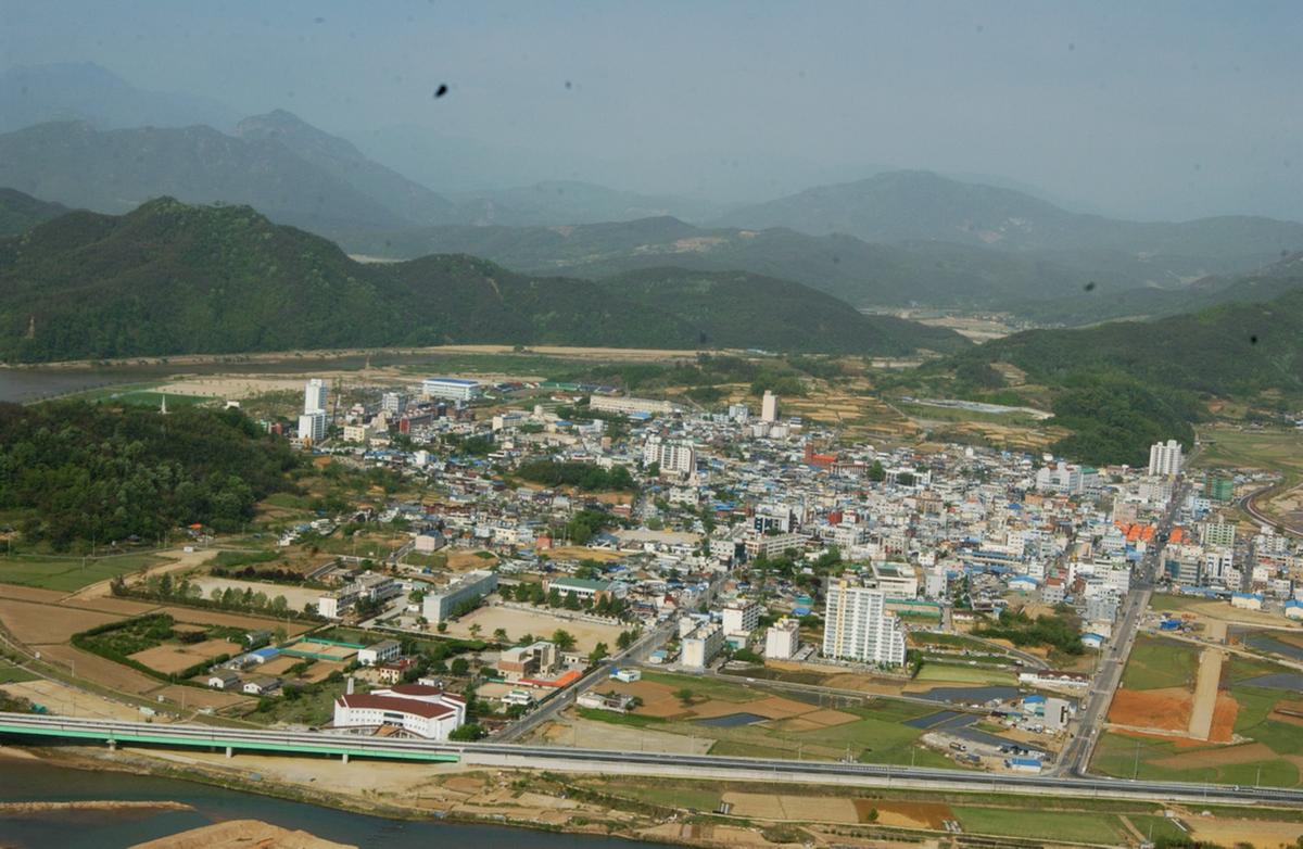 합천 항공사진