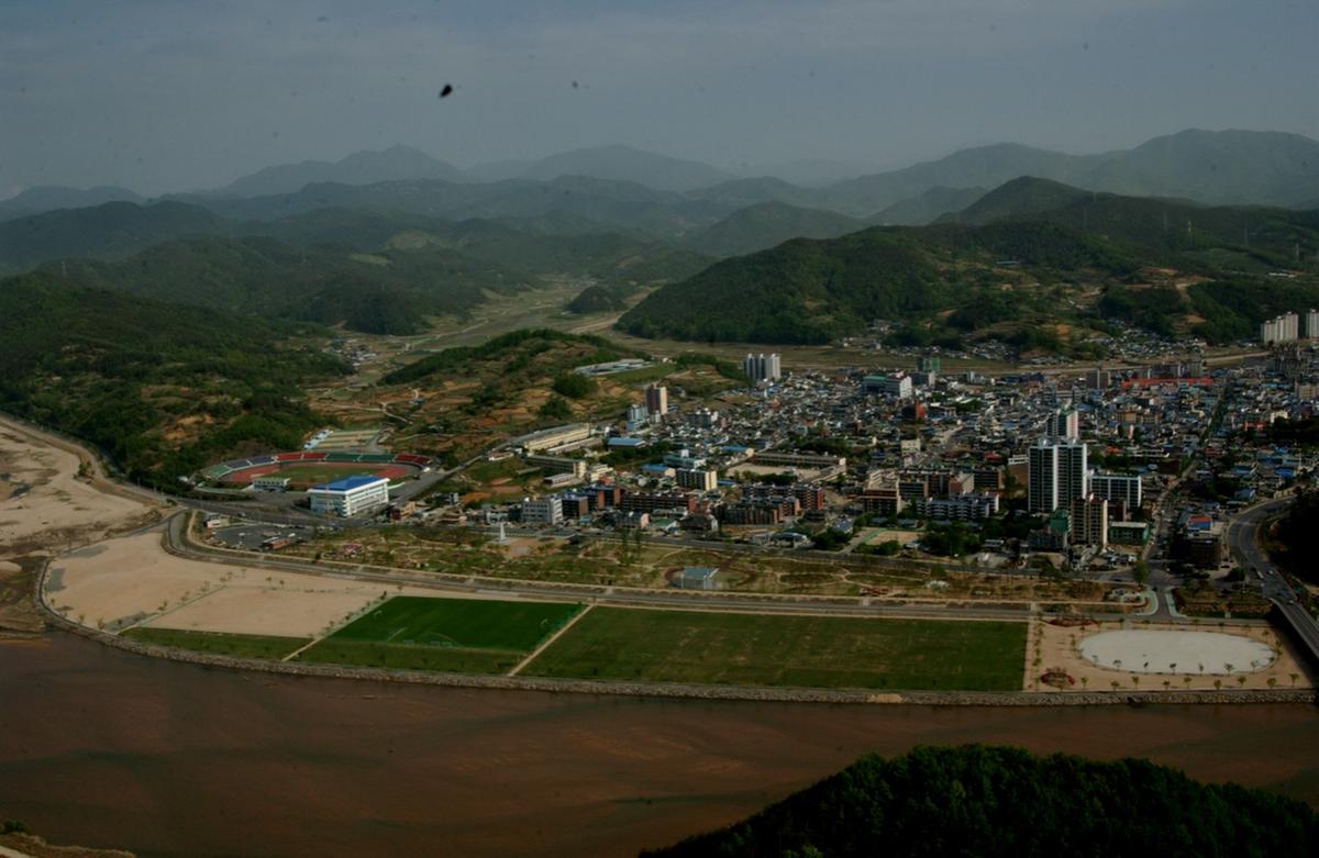 합천 항공사진