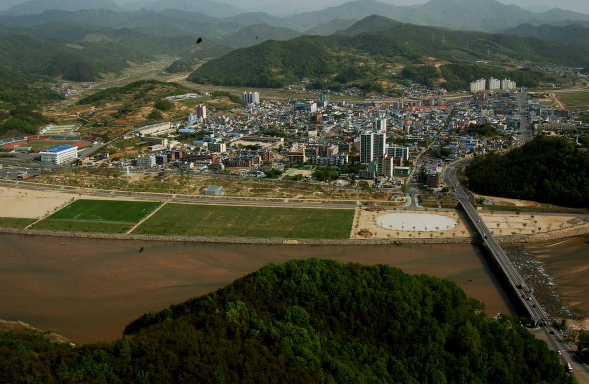 합천 항공사진