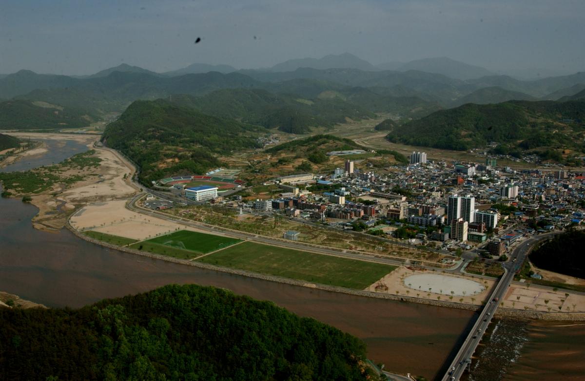 합천 항공사진