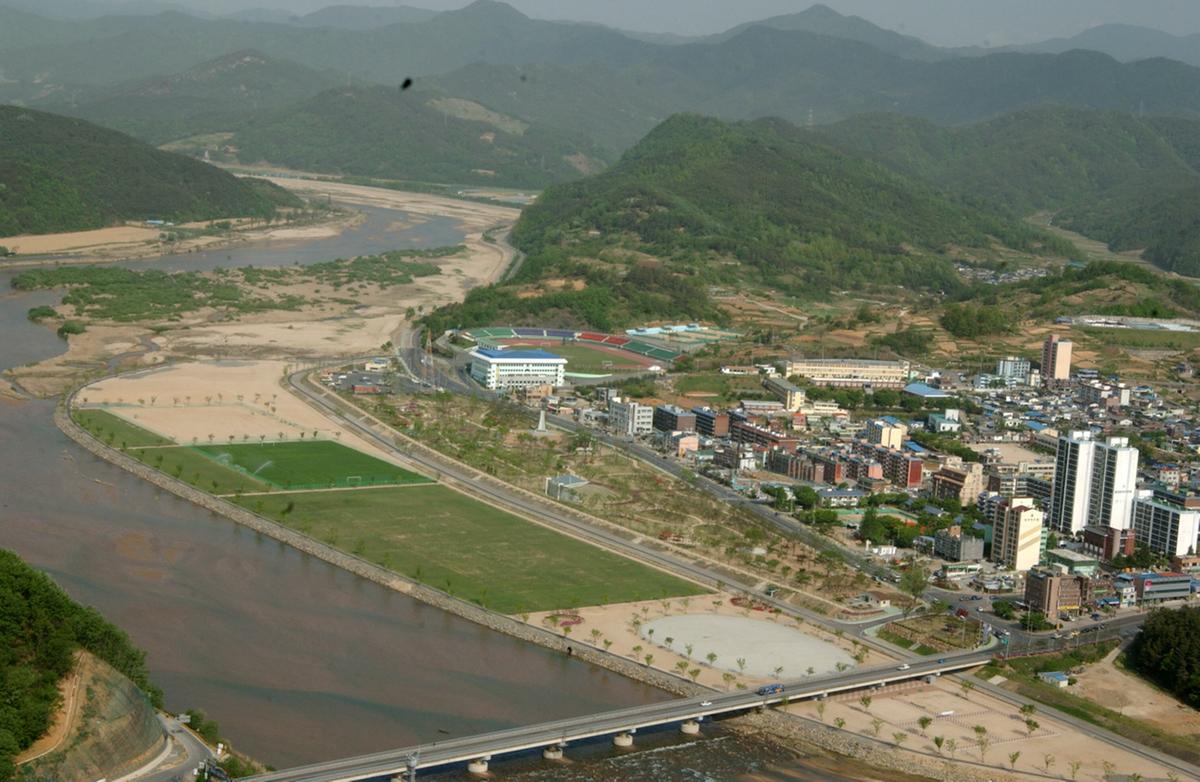 합천 항공사진