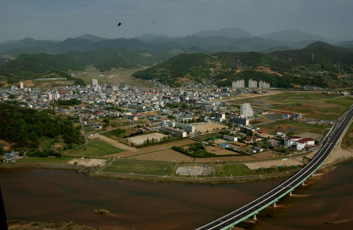 합천 항공사진
