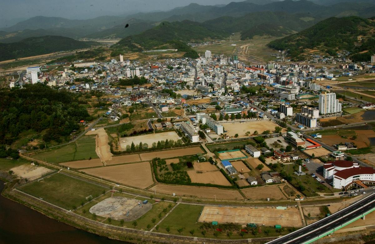 합천 항공사진