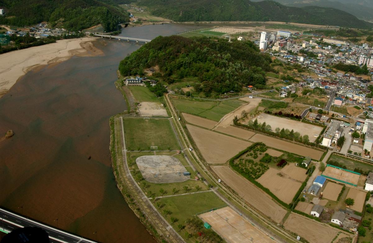 합천 항공사진