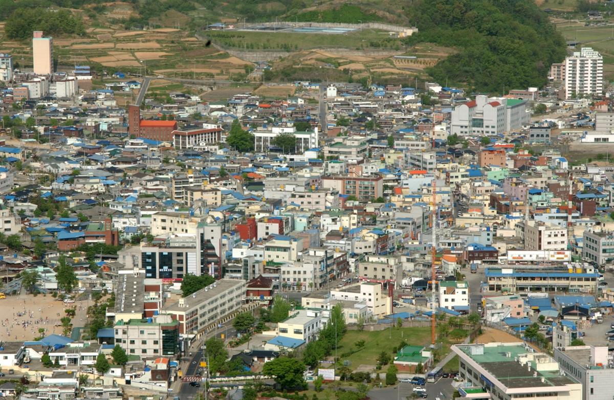 합천 항공사진