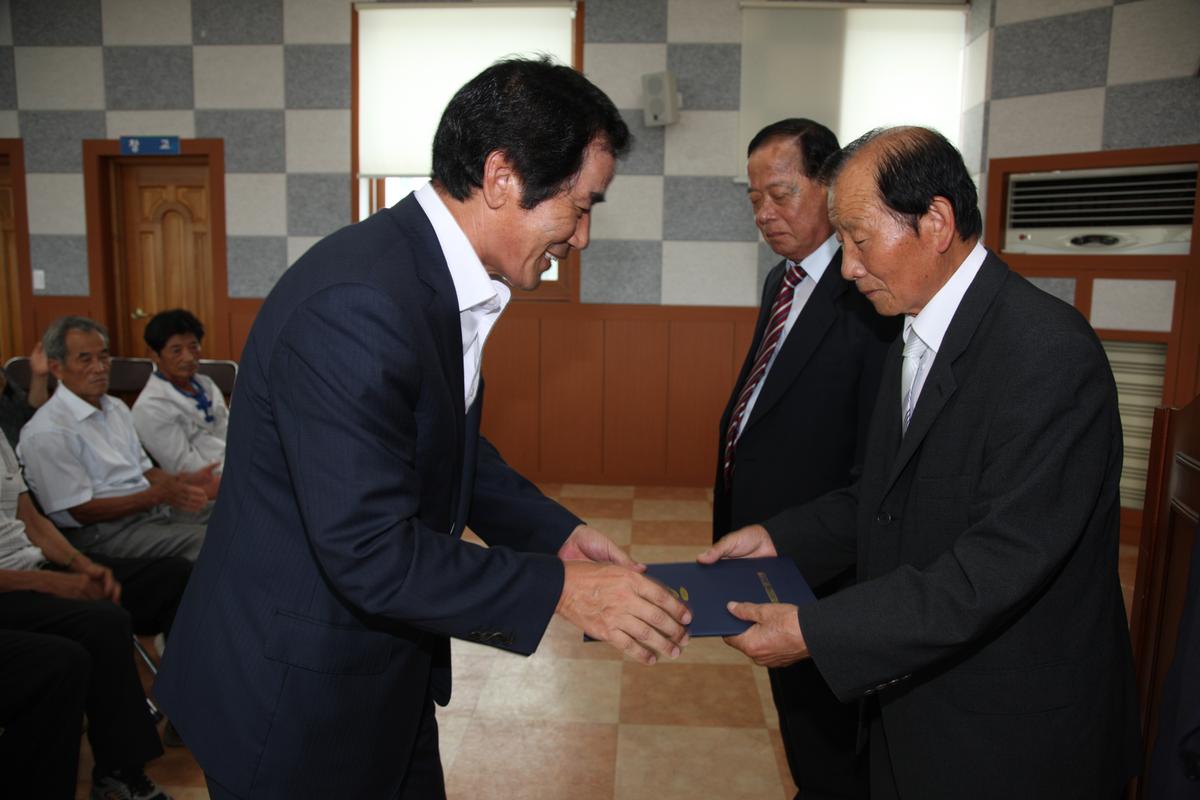 합천군 부설 한문대학 제9기 동부분교 개강식