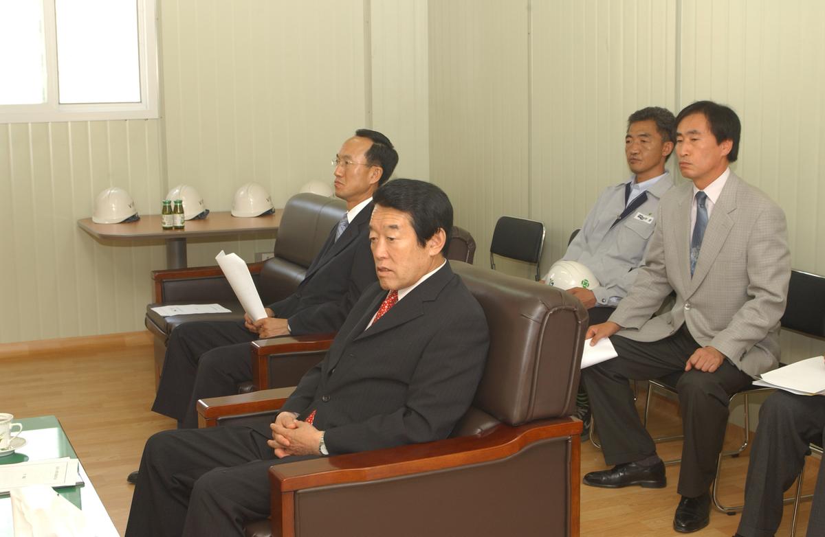 축산폐수공사현장 방문